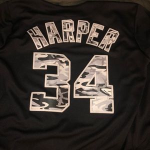 Bryce Harper camo Jersey